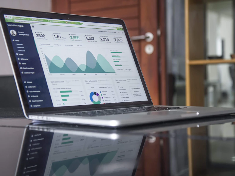 Digital marketing dashboard for SEO, Google Ads and performance marketing