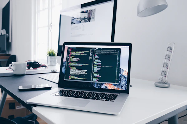 Website development company in Bangalore workspace